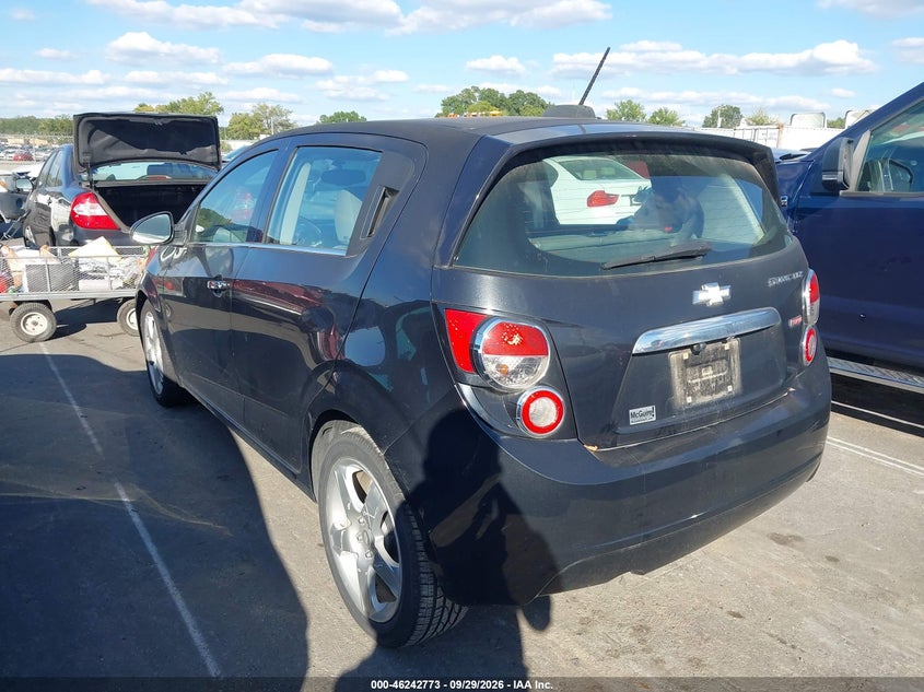 Vin: 1g1je6sb1f4193504, lot: 46742766, chevrolet sonic ltz auto 20153