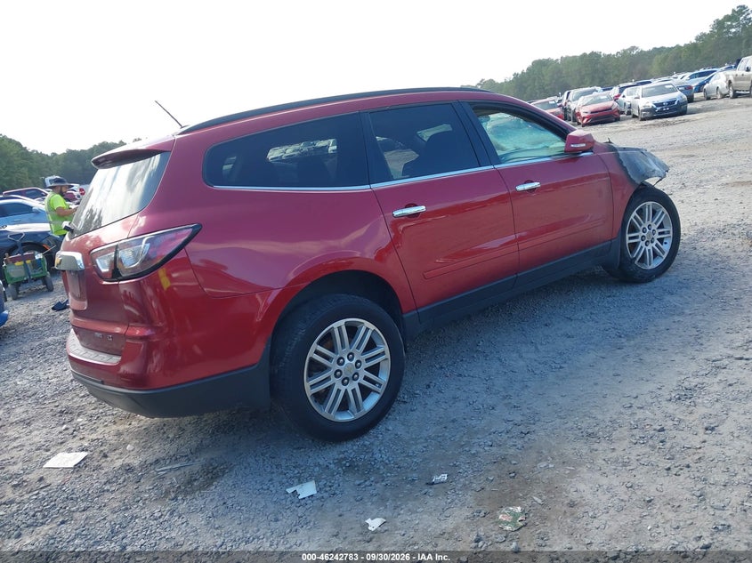Vin: 1gnkvgkd4ej261191, lot: 46742777, chevrolet traverse 1lt 20144