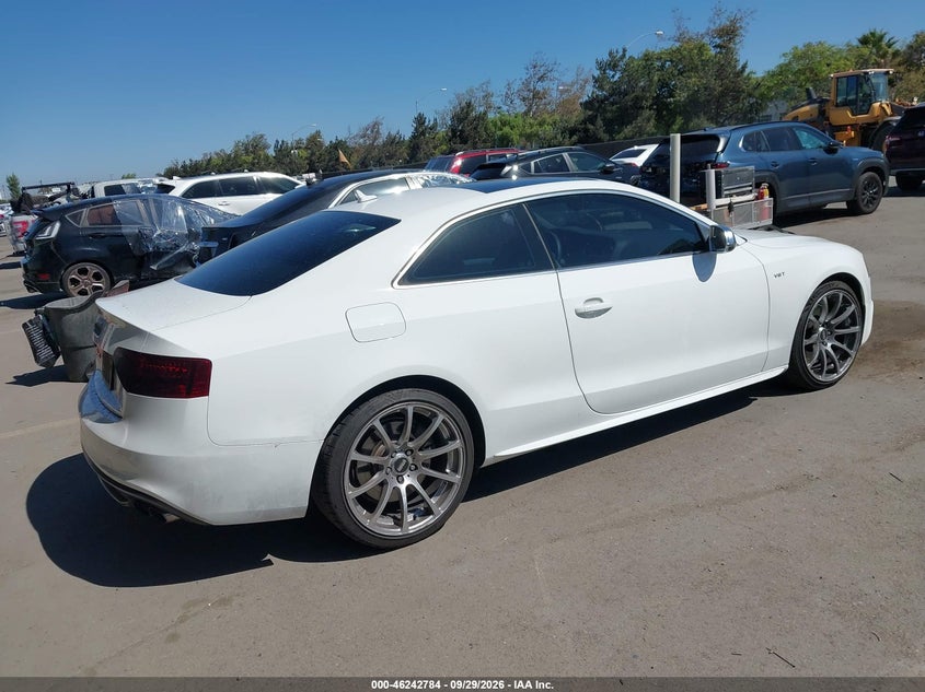 Vin: waucgafr2da012894, lot: 46742778, audi s5 3.0t premium plus 20134