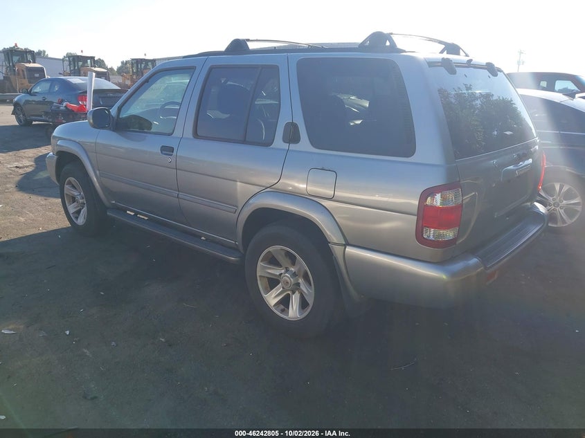 NISSAN PATHFINDER 2001 VIN JN8DR09Y41W595616