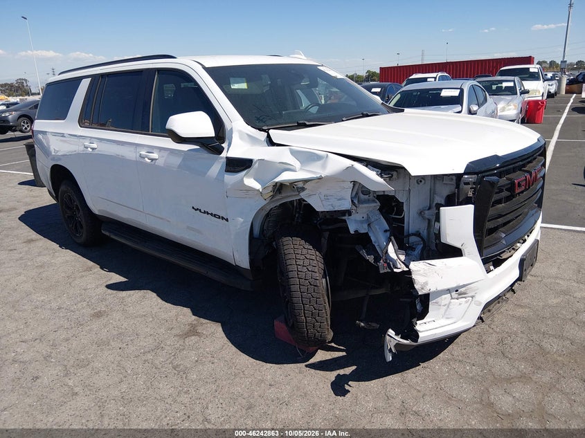 Vin: 1gks2fkd5mr433650, lot: 46742857, gmc yukon xl 4wd sle 20211