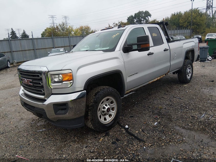Vin: 1gt22xegxfz554524, lot: 46742860, gmc sierra 2500hd 20152