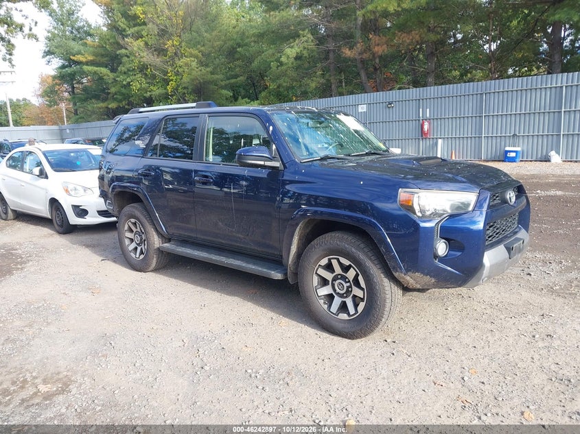 Vin: jtebu5jr5h5412450, lot: 46742891, toyota 4runner trd off road 20171