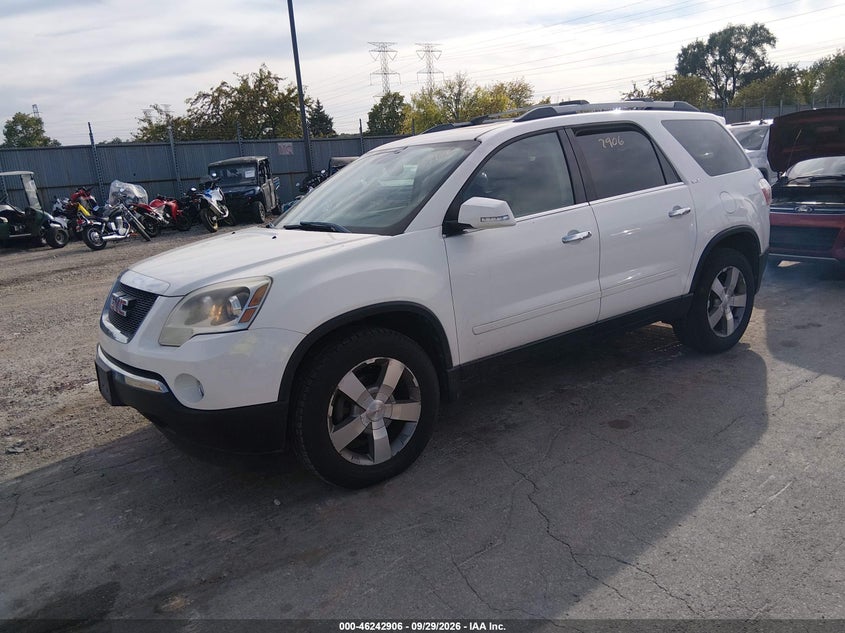 Vin: 1gkkrred8cj289517, lot: 46742900, gmc acadia slt-1 20122