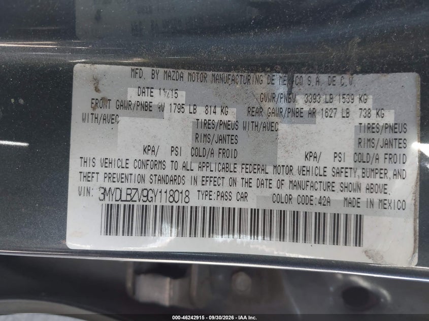 2016 SCION IA · Фото 9