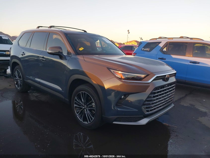 Vin: 5tdadab56ts026112, lot: 46742973, toyota grand highlander hybrid max platinum 20261