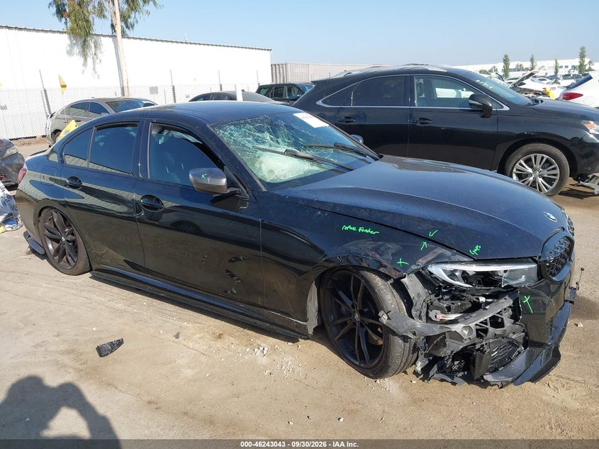 Vin: 3mw5u7j02l8b27955, lot: 46743037, bmw m340i 20201