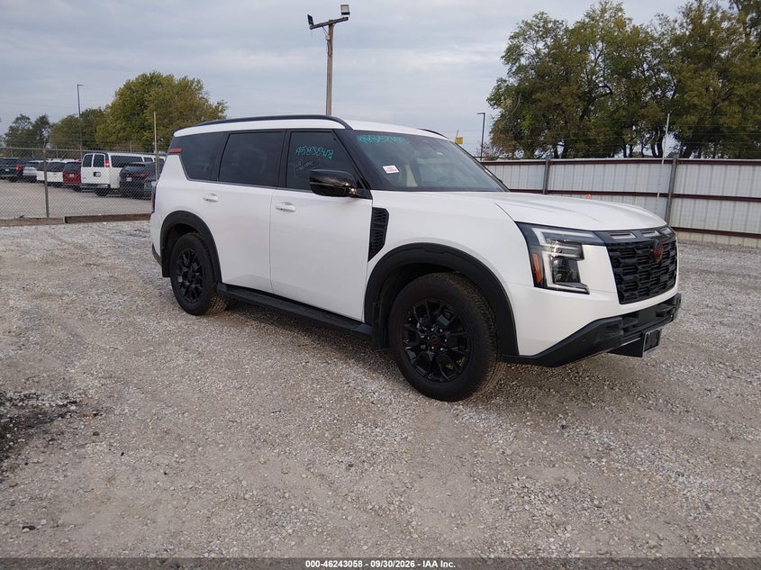 Vin: jn8ay3de8t9432005, lot: 46743052, nissan armada pro-4x 2026 img_1