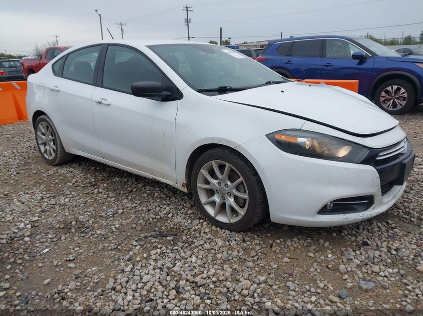 Vin: 1c3cdfba1dd242065, lot: 46743054, dodge dart rallye 2013 img_1