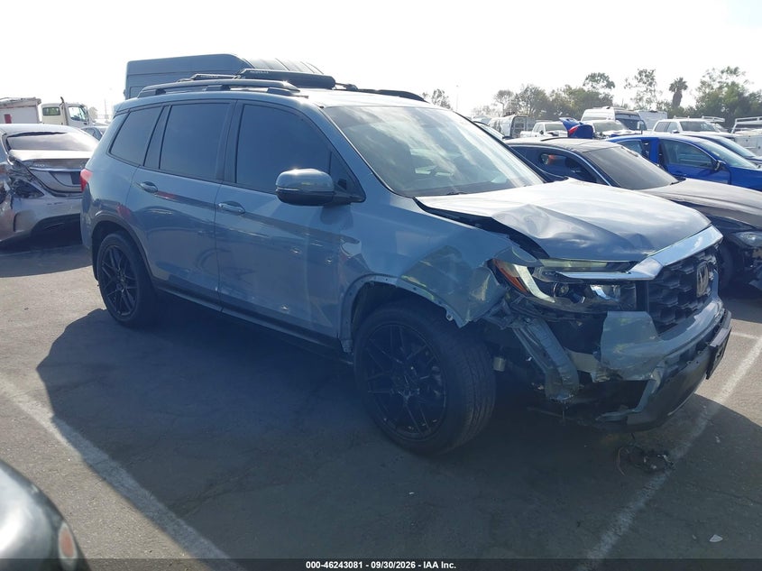 Vin: 5fnyf7h51nb003752, lot: 46743075, honda passport 2wd ex-l 2022 img_1