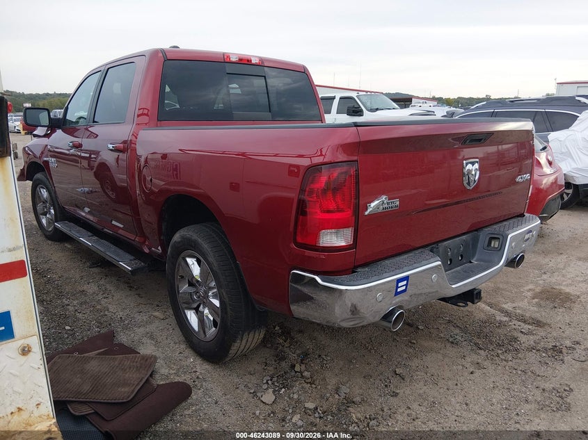 Vin: 1c6rr7lt9fs671182, lot: 46743083, ram 1500 big horn 20153