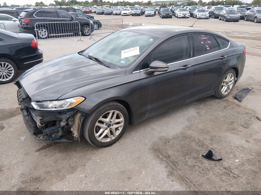 Vin: 1fa6p0h72g5101521, lot: 46743107, ford fusion se 20162