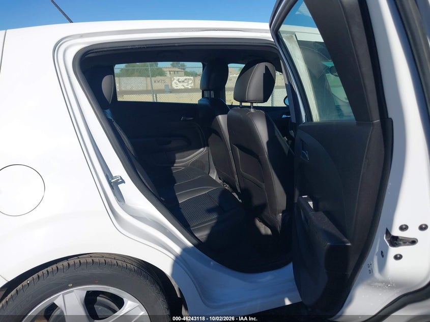 CHEVROLET SONIC 2016 VIN 1G1JE6SB3G4149764
