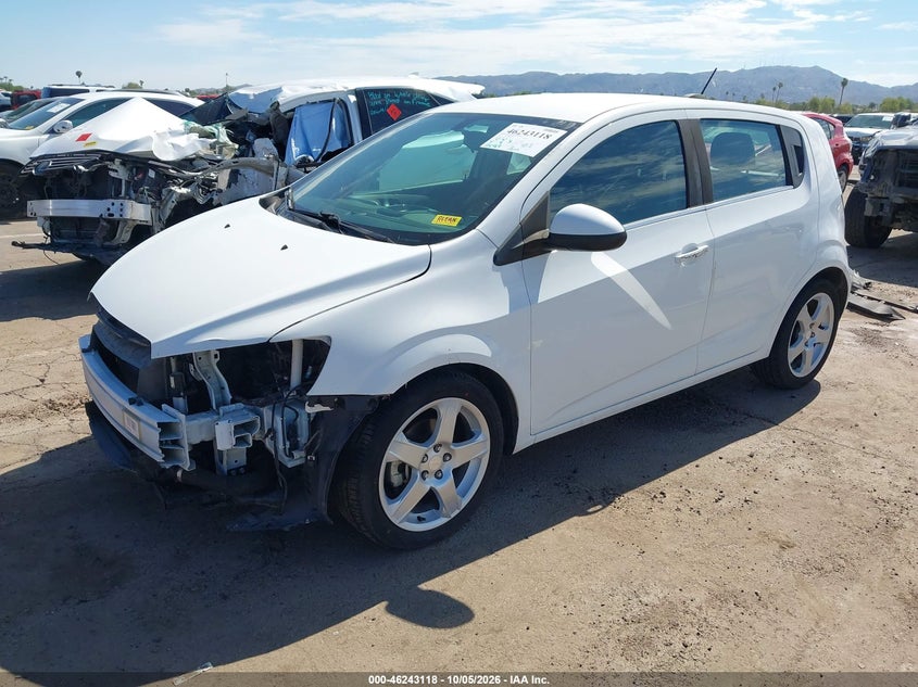CHEVROLET SONIC 2016 VIN 1G1JE6SB3G4149764