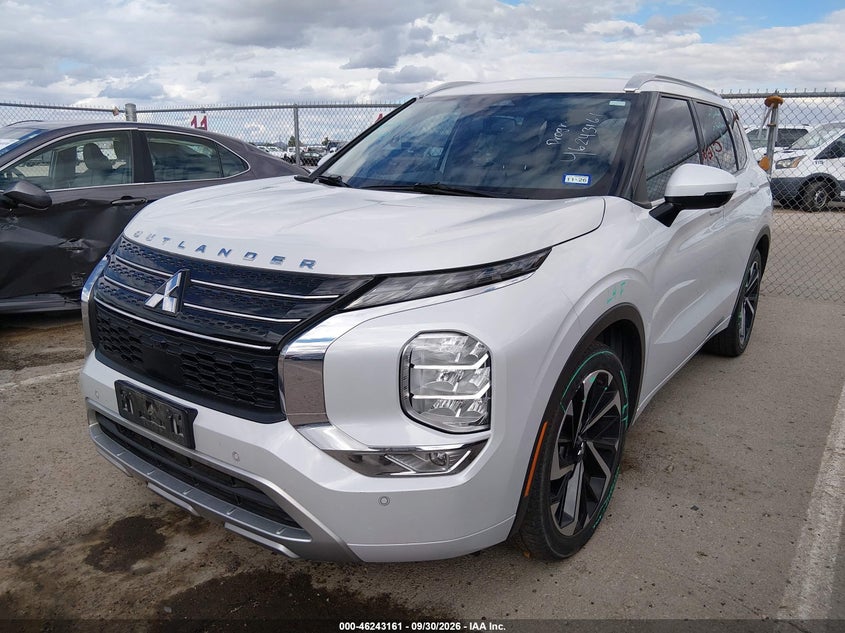 Vin: ja4j3va84pz035802, lot: 46743155, mitsubishi outlander sel 2.5 2wd/sel black edition 2wd 20232