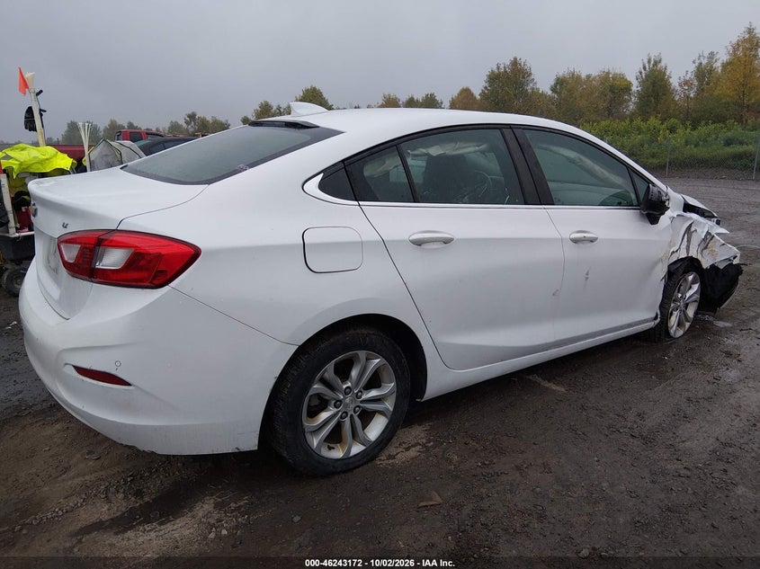 Vin: 1g1be5sm1k7124398, lot: 46743166, chevrolet cruze lt 20194