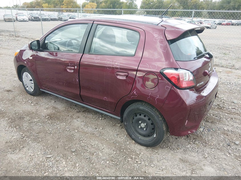 MITSUBISHI MIRAGE 2024 VIN ML32AUHJ2RH027793