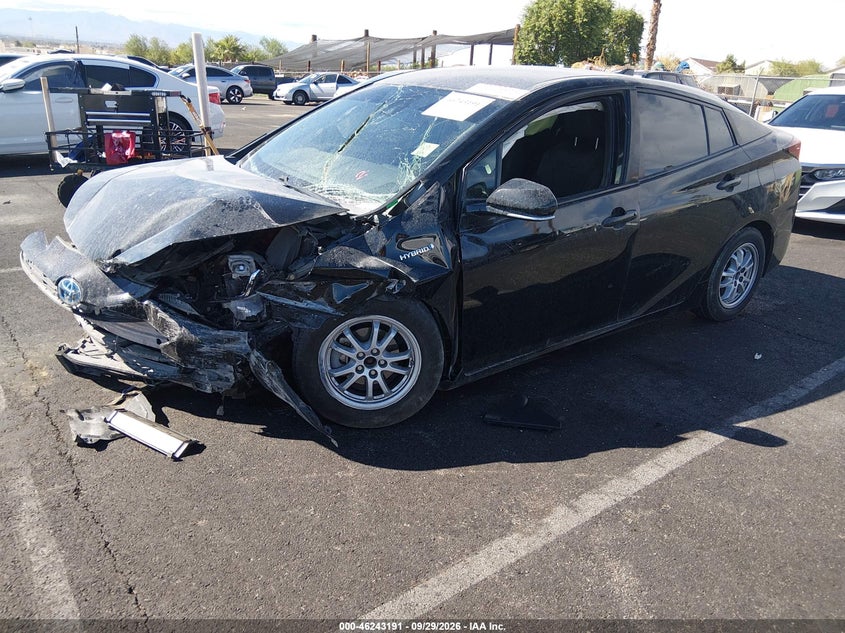 Vin: jtdkarfu3k3073420, lot: 46743185, toyota prius le 20192