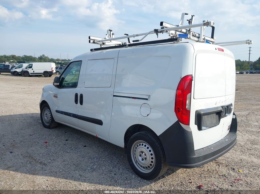 RAM PROMASTER CITY 2021 VIN ZFBHRFAB2M6U14656