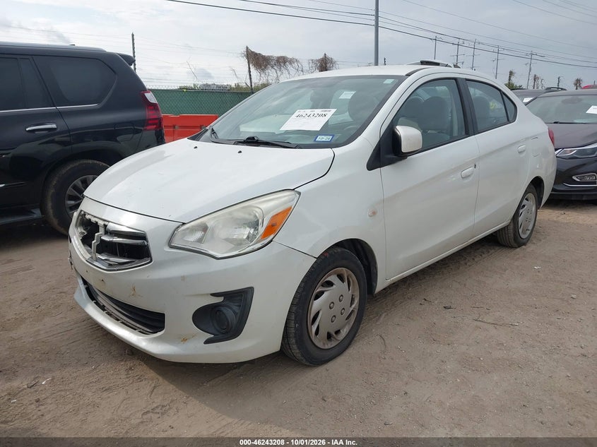 Vin: ml32f3fj4hh002164, lot: 46743202, mitsubishi mirage g4 es 20172