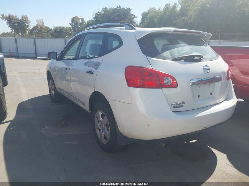 Vin: jn8as5mt9ew613999, lot: 46743227, nissan rogue select s 20143
