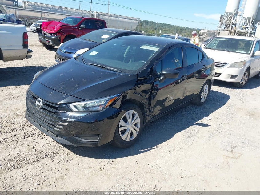Vin: 3n1cn8dv9sl863200, lot: 46743234, nissan versa 1.6 s 20252