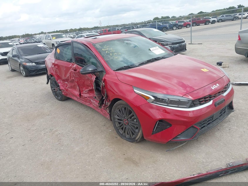 Vin: 3kpf44acxpe519153, lot: 46743246, kia forte gt 20231