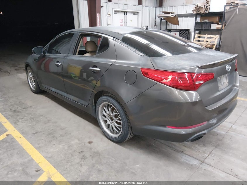 Vin: knagm4a79b5158152, lot: 46743285, kia optima lx 20113