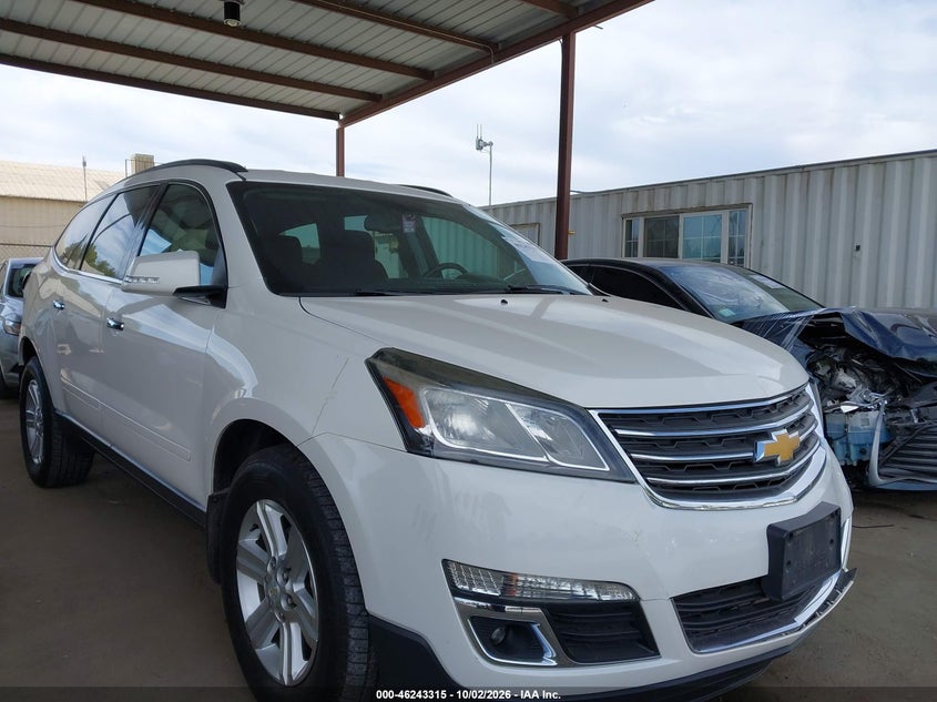 Vin: 1gnkvgkd9dj103606, lot: 46743309, chevrolet traverse 1lt 20131