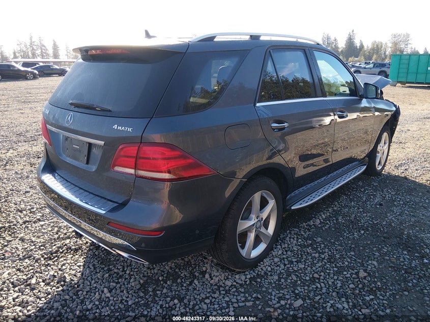Vin: 4jgda5hb2ga707165, lot: 46743311, mercedes-benz gle 350 4matic 20164