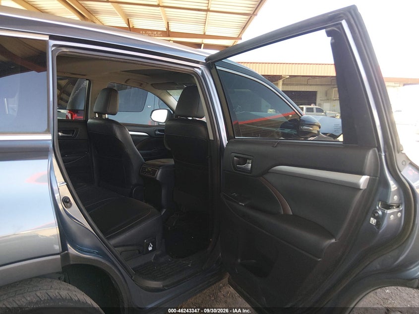 TOYOTA HIGHLANDER 2016 VIN 5TDKKRFH6GS121501