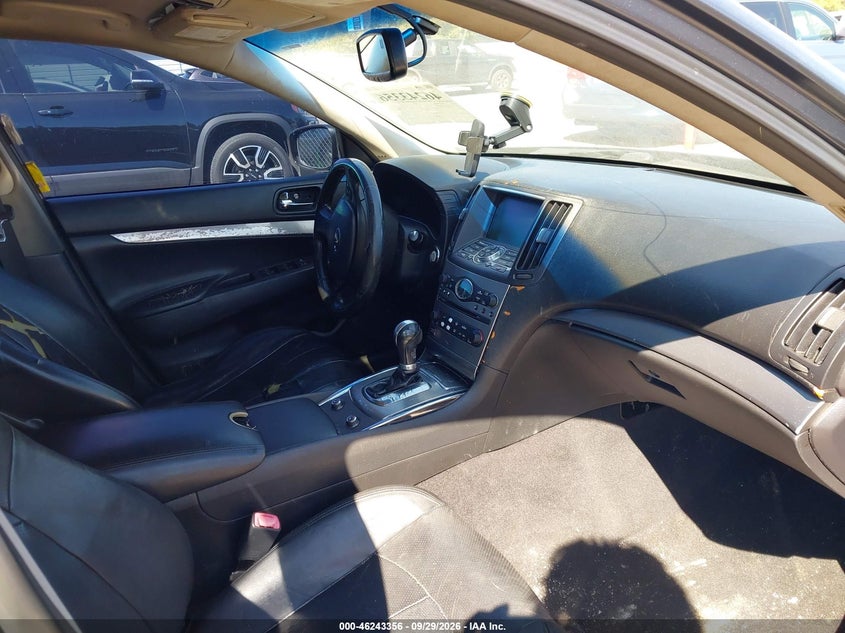 INFINITI G37 2011 VIN JN1CV6AP5BM503969