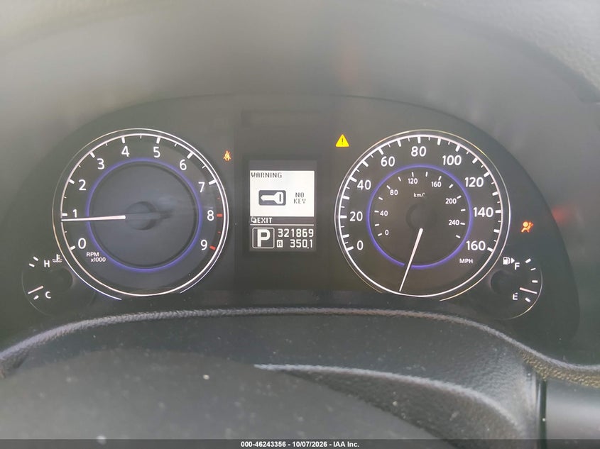 INFINITI G37 2011 VIN JN1CV6AP5BM503969