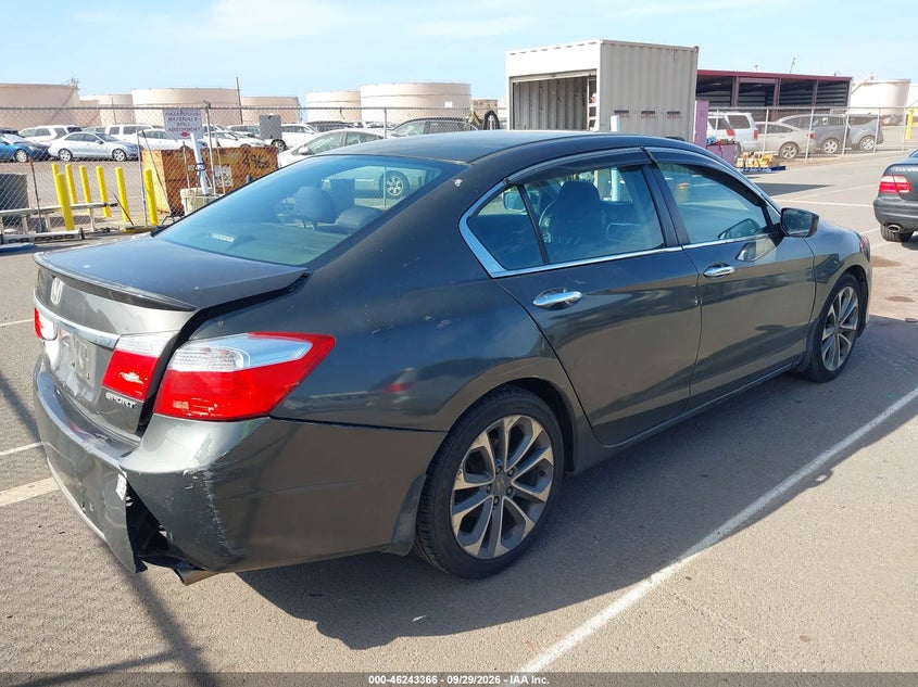 Vin: 1hgcr2f58ea087084, lot: 46743360, honda accord sport 20144