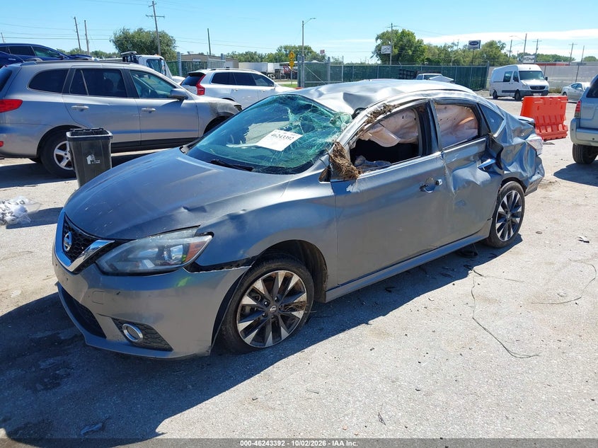 Vin: 3n1ab7ap1hy280504, lot: 46743386, nissan sentra sr 20172