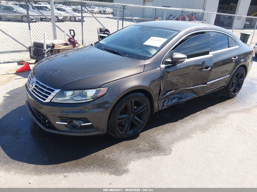 2016 Volkswagen Cc 2.0T R-Line, Обычный износ, IAAI, VIN WVWBP7AN8GE504400 — фото 2