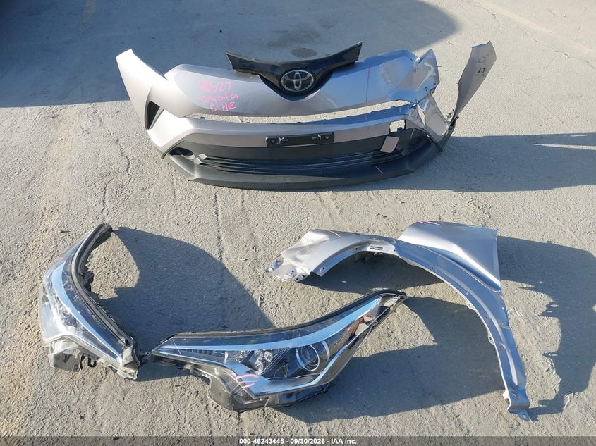 TOYOTA C-HR 2019 VIN JTNKHMBX7K1026722