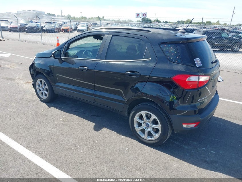 Vin: maj3s2ge1lc354607, lot: 46743459, ford ecosport se 20203