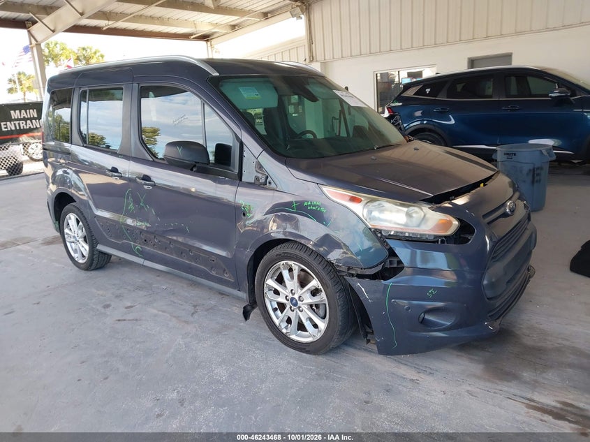 Vin: nm0ae8f76e1146538, lot: 46743462, ford transit connect xlt 20141