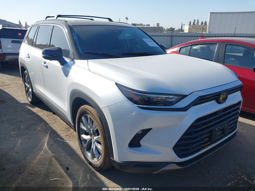 Vin: 5tdacab56rs011380, lot: 46743480, toyota grand highlander hybrid limited 2024 img_1