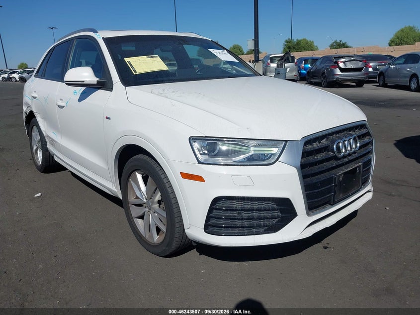 Vin: wa1bccfs6jr002241, lot: 46743501, audi q3 2.0t premium 20181