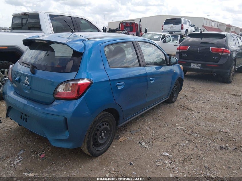 Vin: ml32auhj2mh009299, lot: 46743502, mitsubishi mirage carbonite edition/es/le 20214