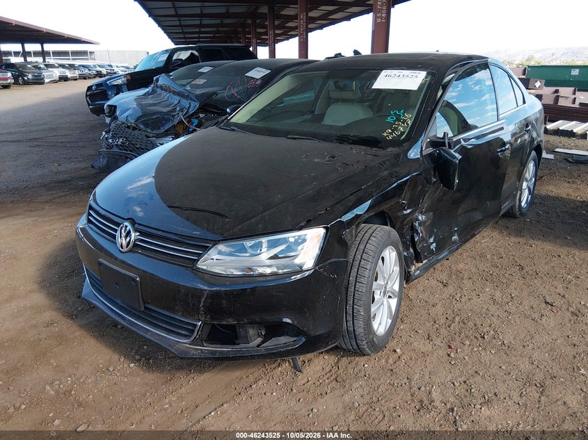 Vin: 3vwdp7aj6dm446747, lot: 46743519, volkswagen jetta 2.5l se 20132