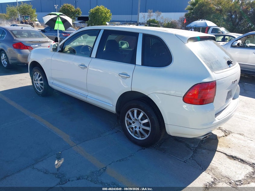 PORSCHE CAYENNE 2005 VIN WP1AA29P85LA25360