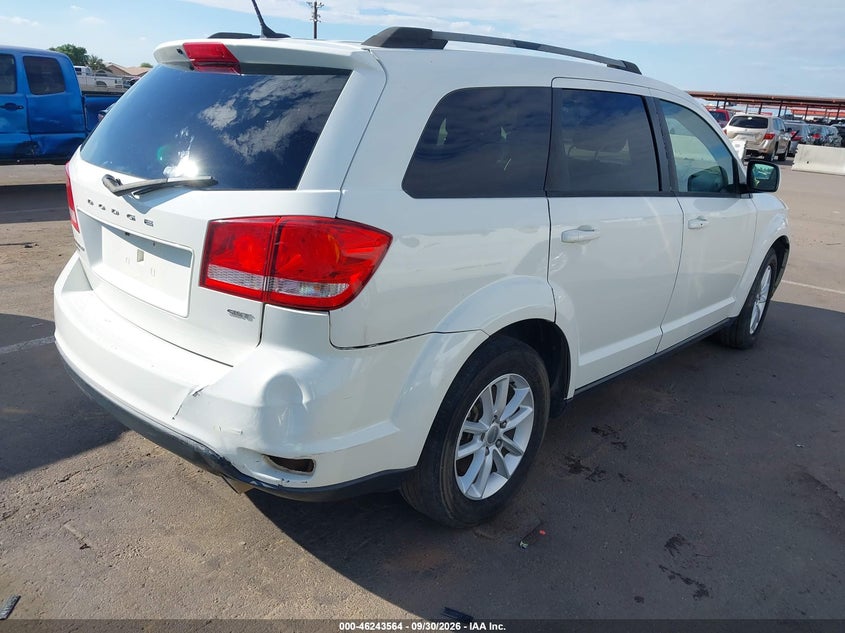Vin: 3c4pddbg1ht574335, lot: 46743558, dodge journey sxt awd 20174