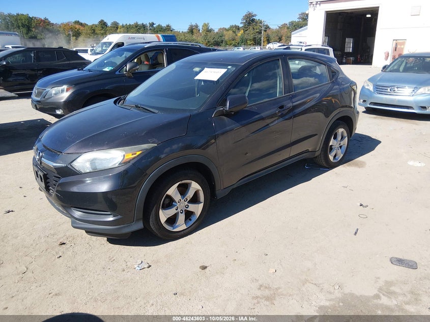 Vin: 3czru6h34gm719833, lot: 46743597, honda hr-v lx 20162