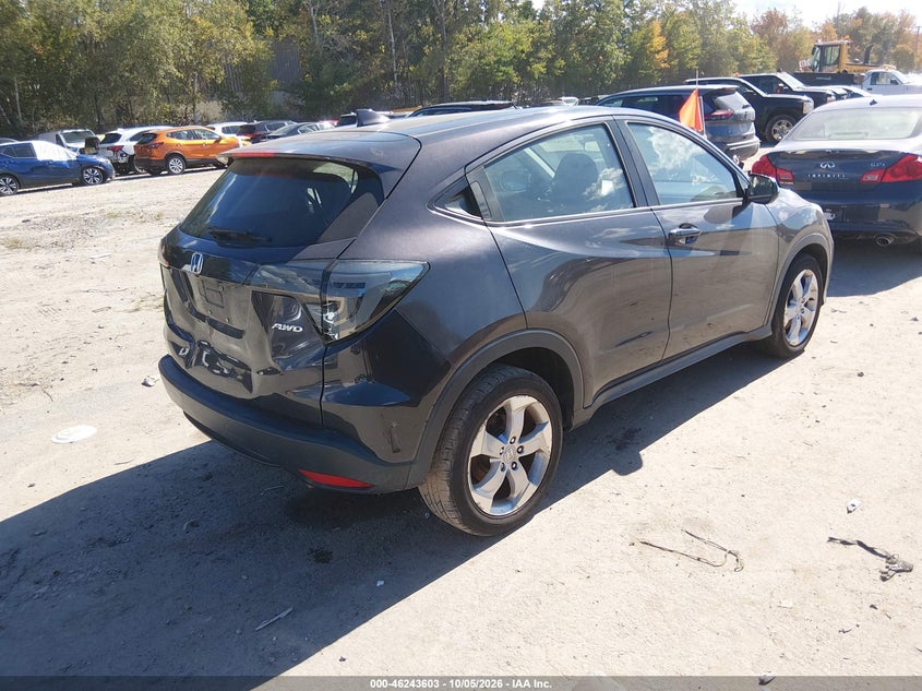 HONDA HR-V 2016 VIN 3CZRU6H34GM719833