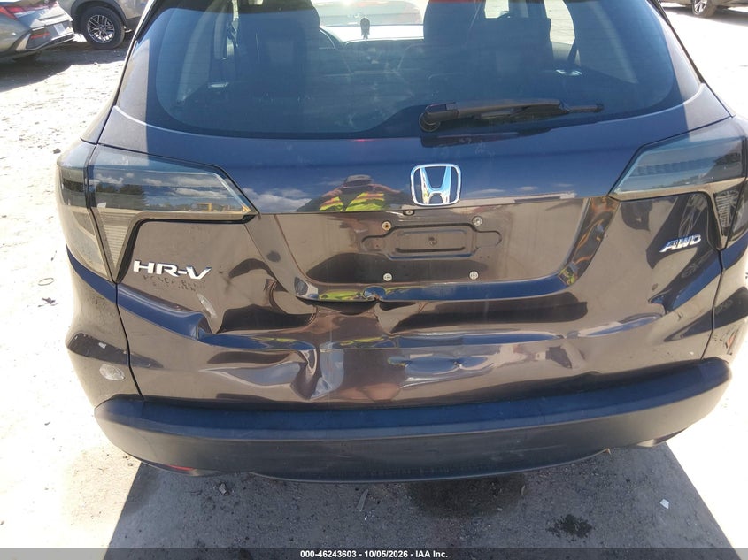 HONDA HR-V 2016 VIN 3CZRU6H34GM719833