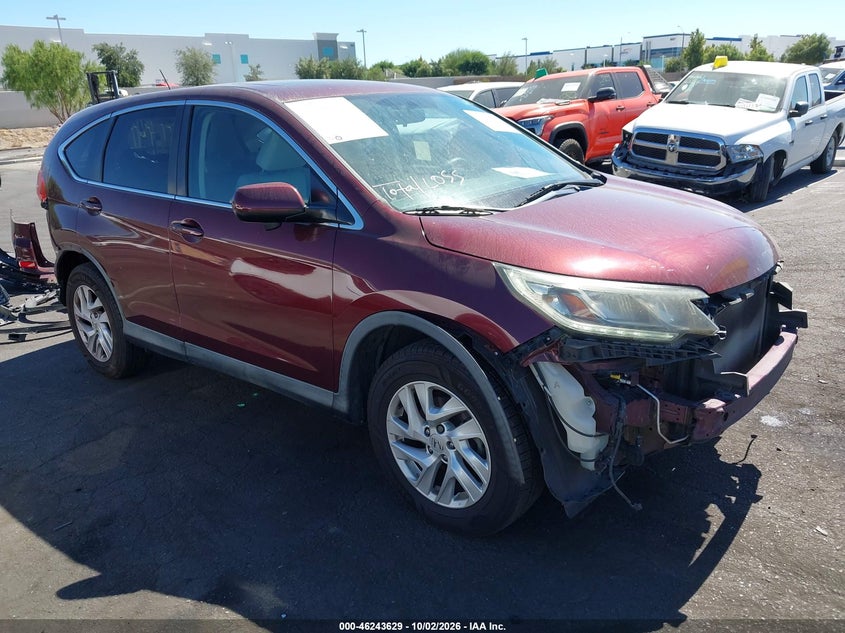 Vin: 2hkrm3h51gh554139, lot: 46743623, honda cr-v ex 20161
