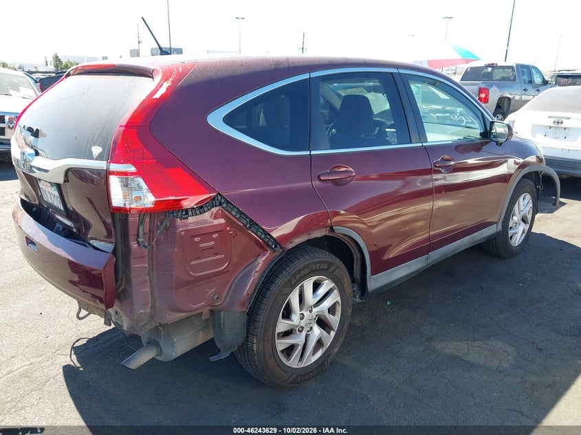 Vin: 2hkrm3h51gh554139, lot: 46743623, honda cr-v ex 20164